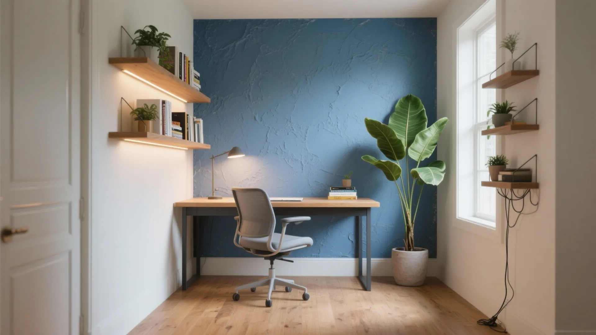 Home Office Background Ideas: 5 Creative Picks: Practical backdrop solutions for small workspaces from a senior designer