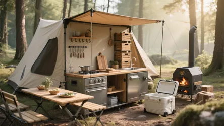 Camp Kitchen Ideas: 5 Efficient Outdoor Setups