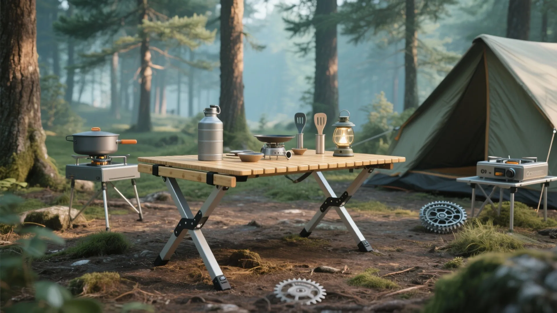 DIY Camping Table: Build Your Portable Outdoor Table: 1 Minute to Discover the Fastest Way to Make a Durable DIY Camping Table