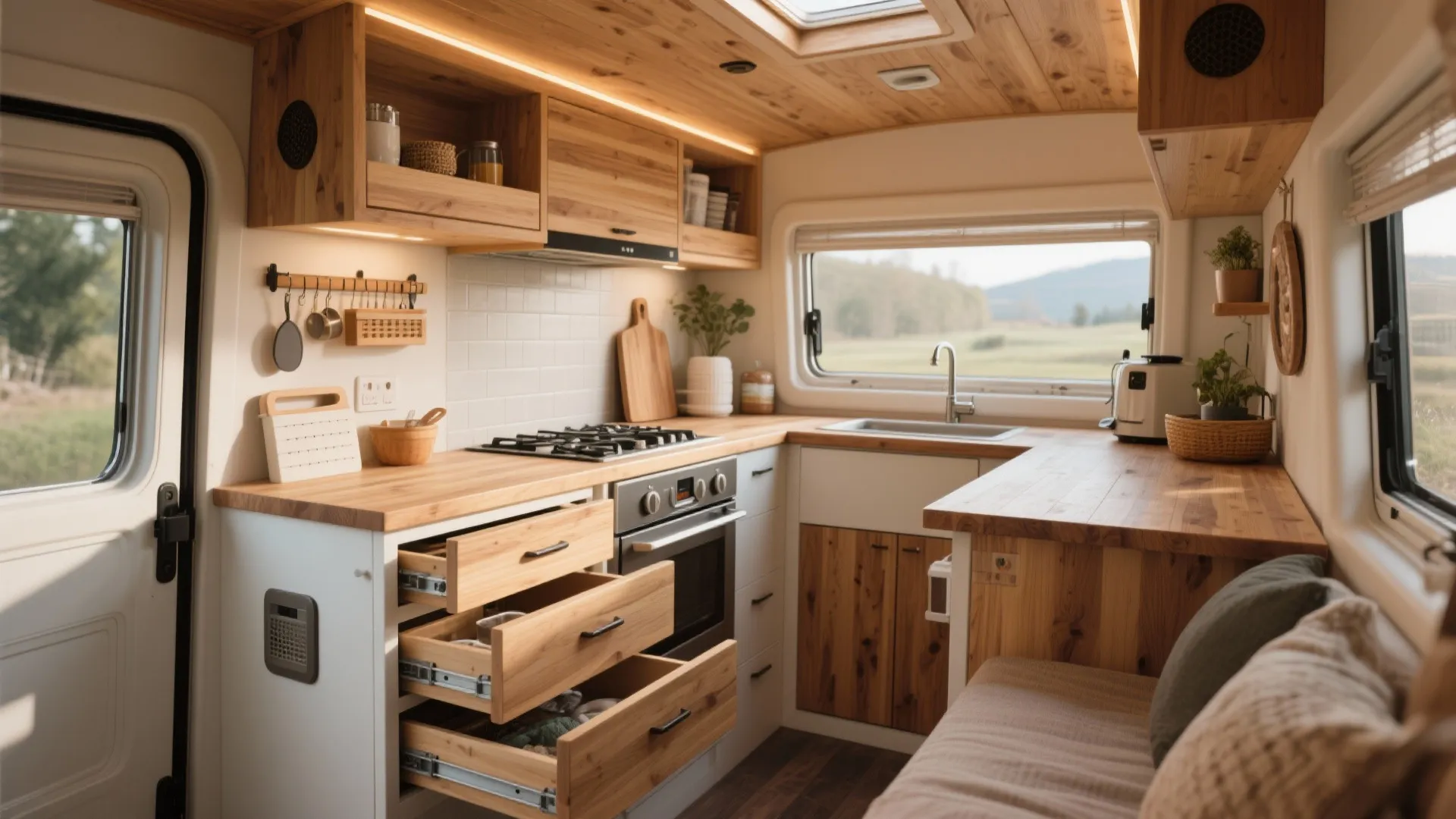10 Creative Camper Kitchen Ideas