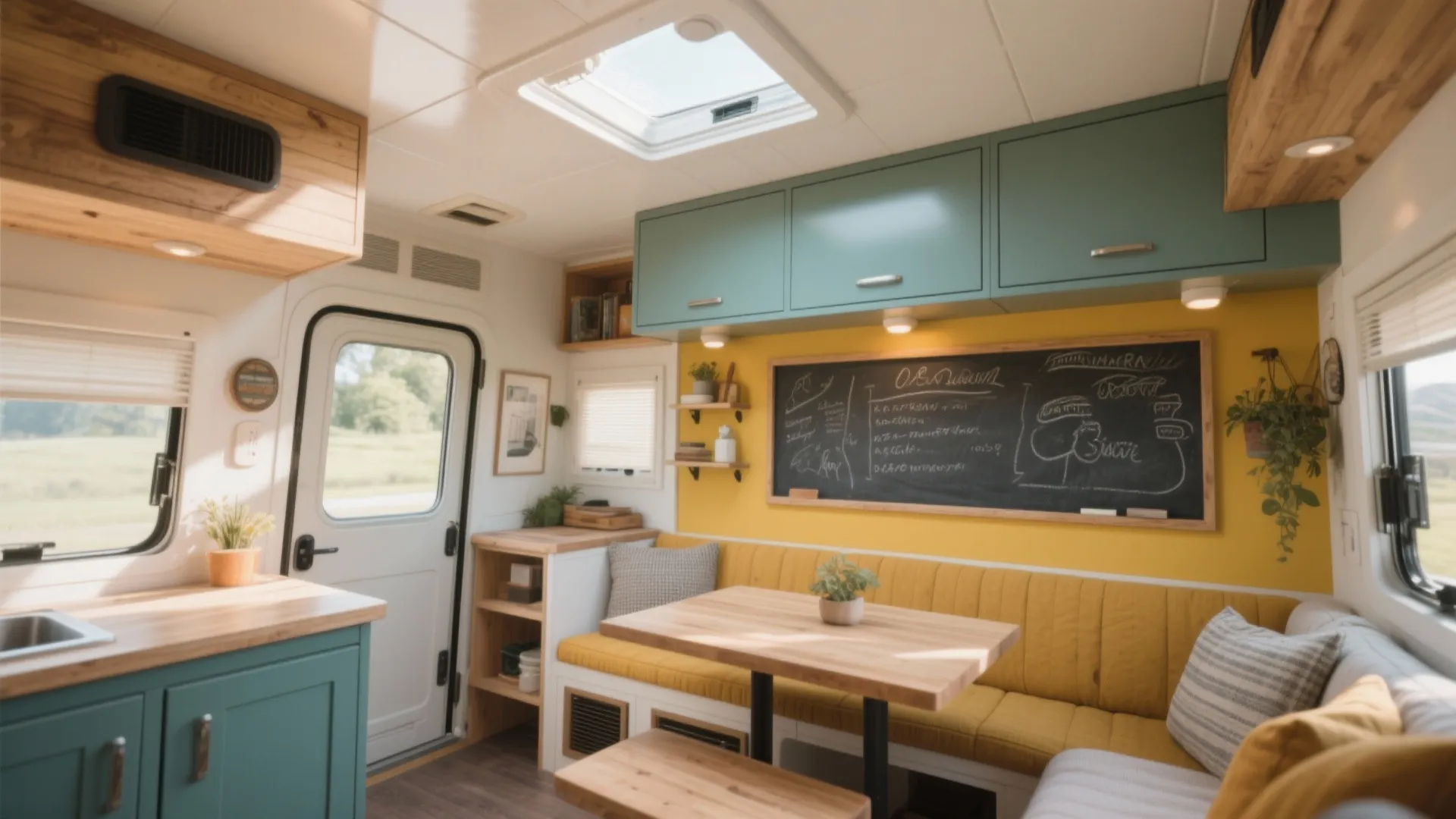 Painting a Camper Interior: 5 Fresh Ideas: Practical, stylish and space-smart painting ideas for small camper interiors from a designer with real-world remodel stories