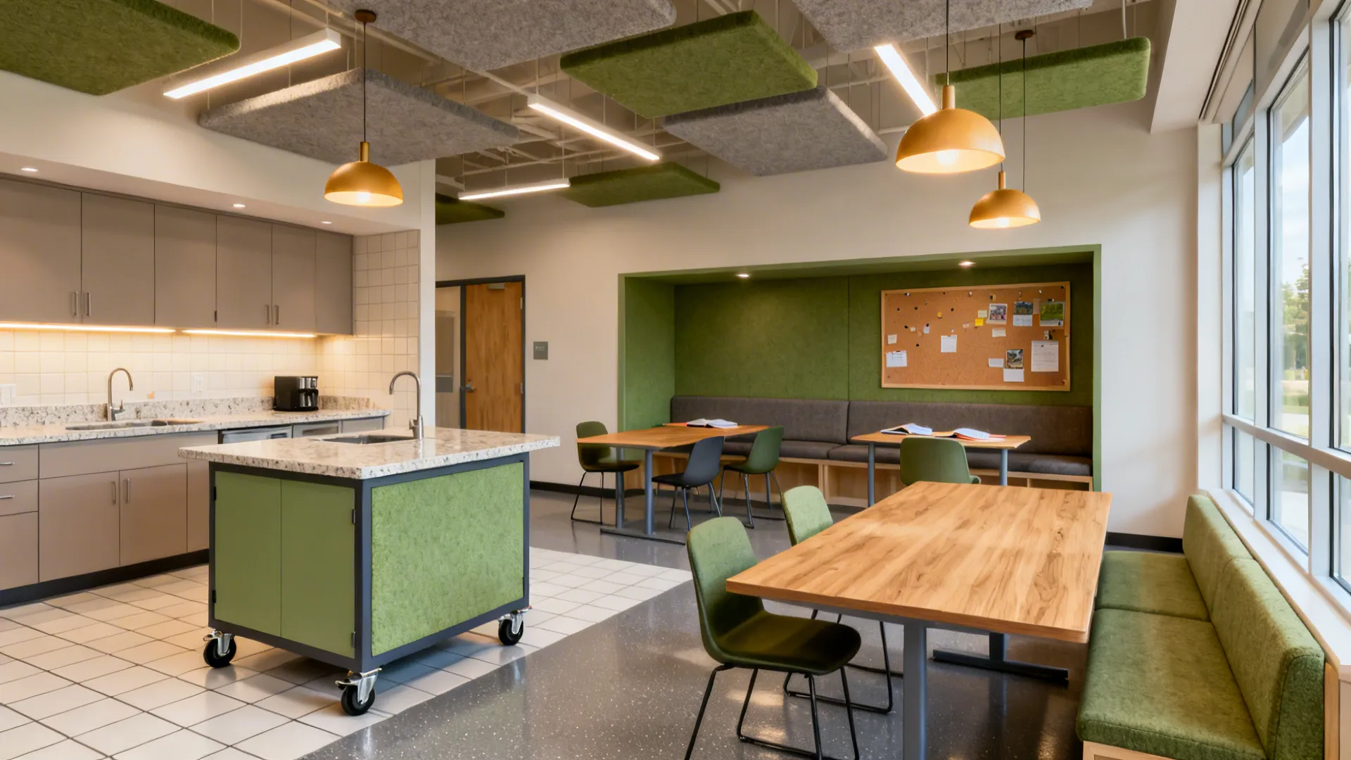 5 Smart Ideas for a Campus Kitchen and Dining Community Area