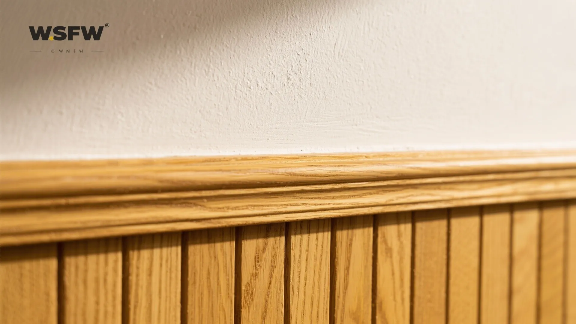 Warm Canary Walls + Wood Accents