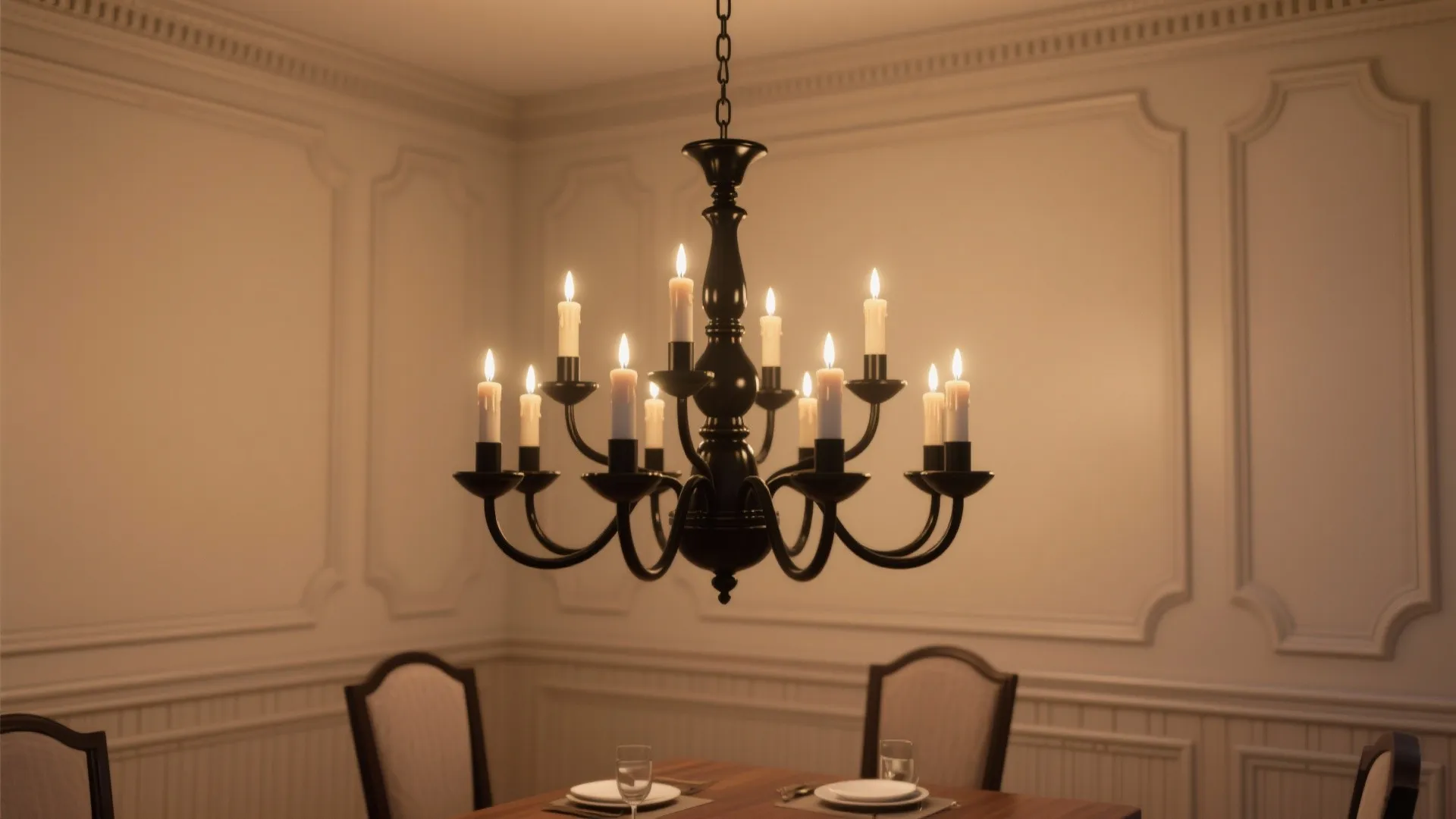 5. Candle-Style Chandelier