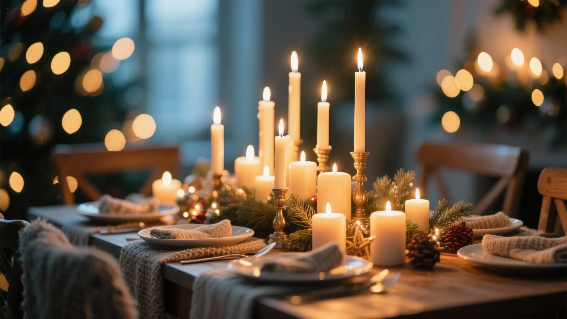 4. Candle Clusters at Varying Heights