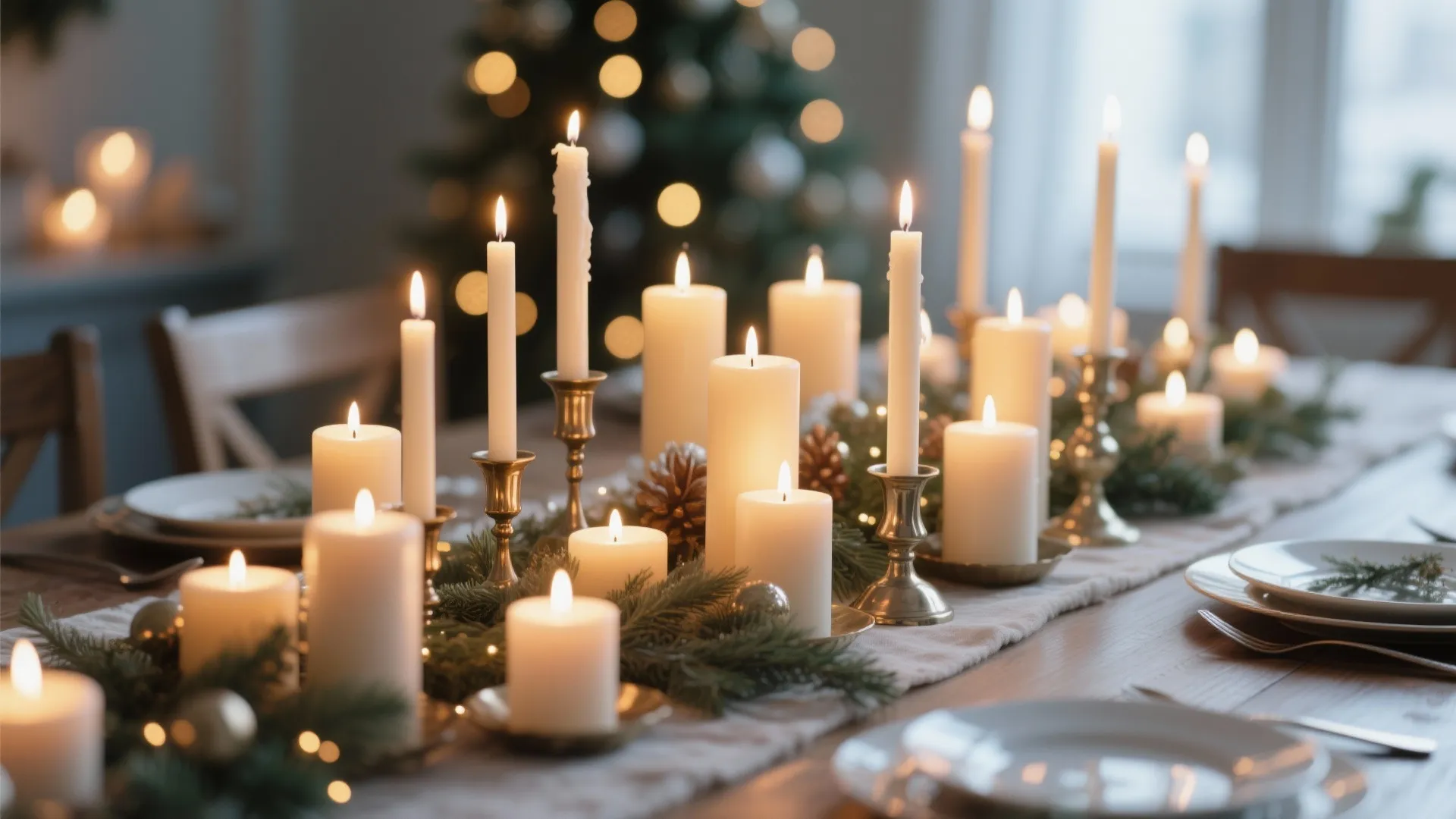 2. Candle Clusters at Varying Heights