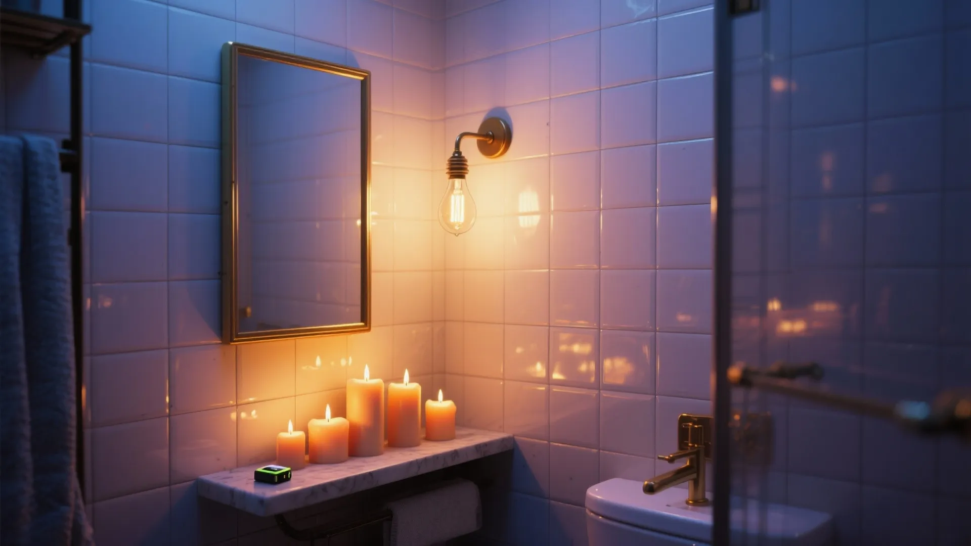 Cozy Lighting and Candle Corners