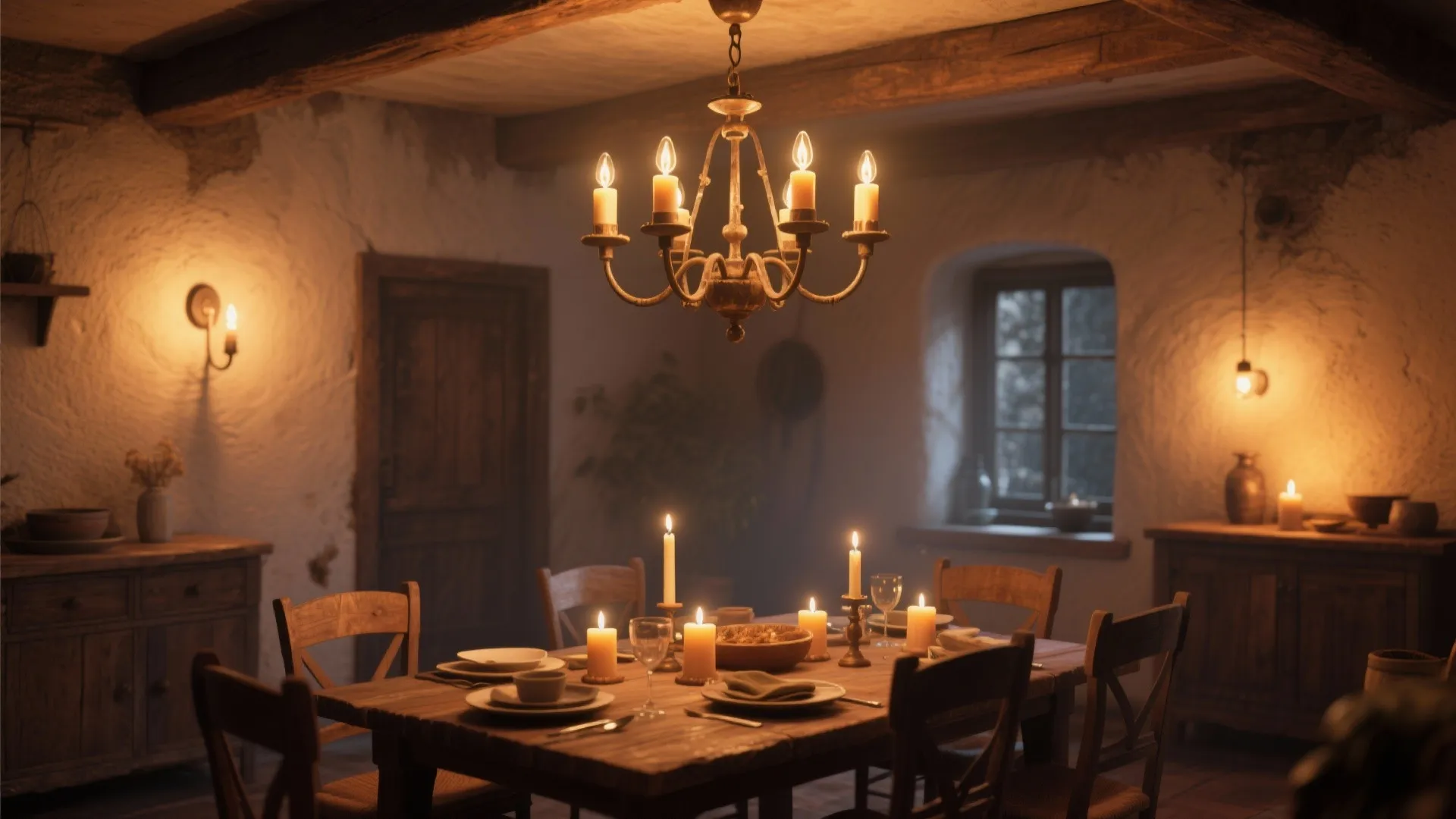5. Candle-Style Chandeliers
