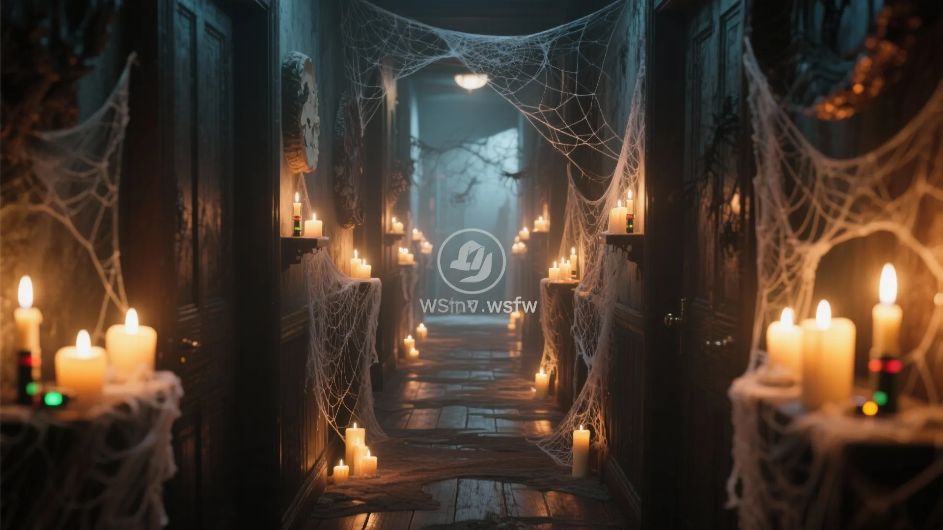 7. Candlelit Corridor