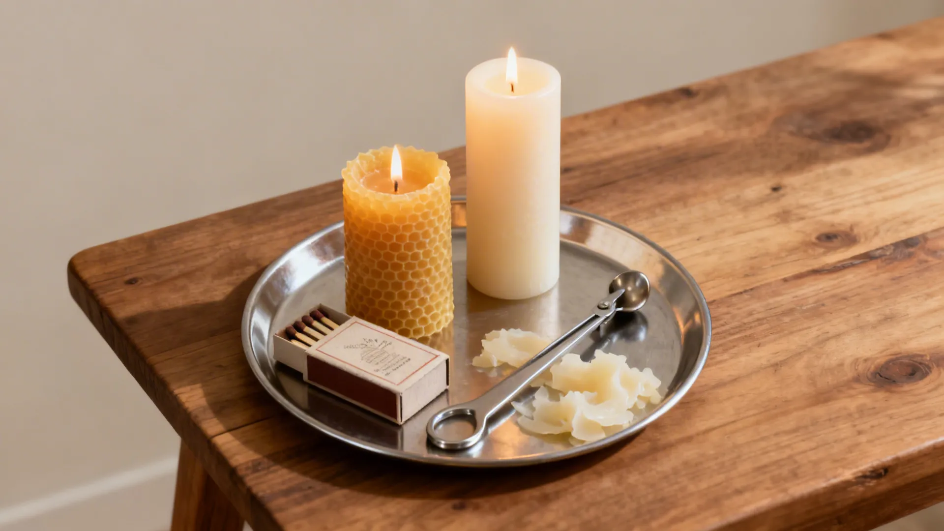 2. Modular Candles + Trays: cozy that can move