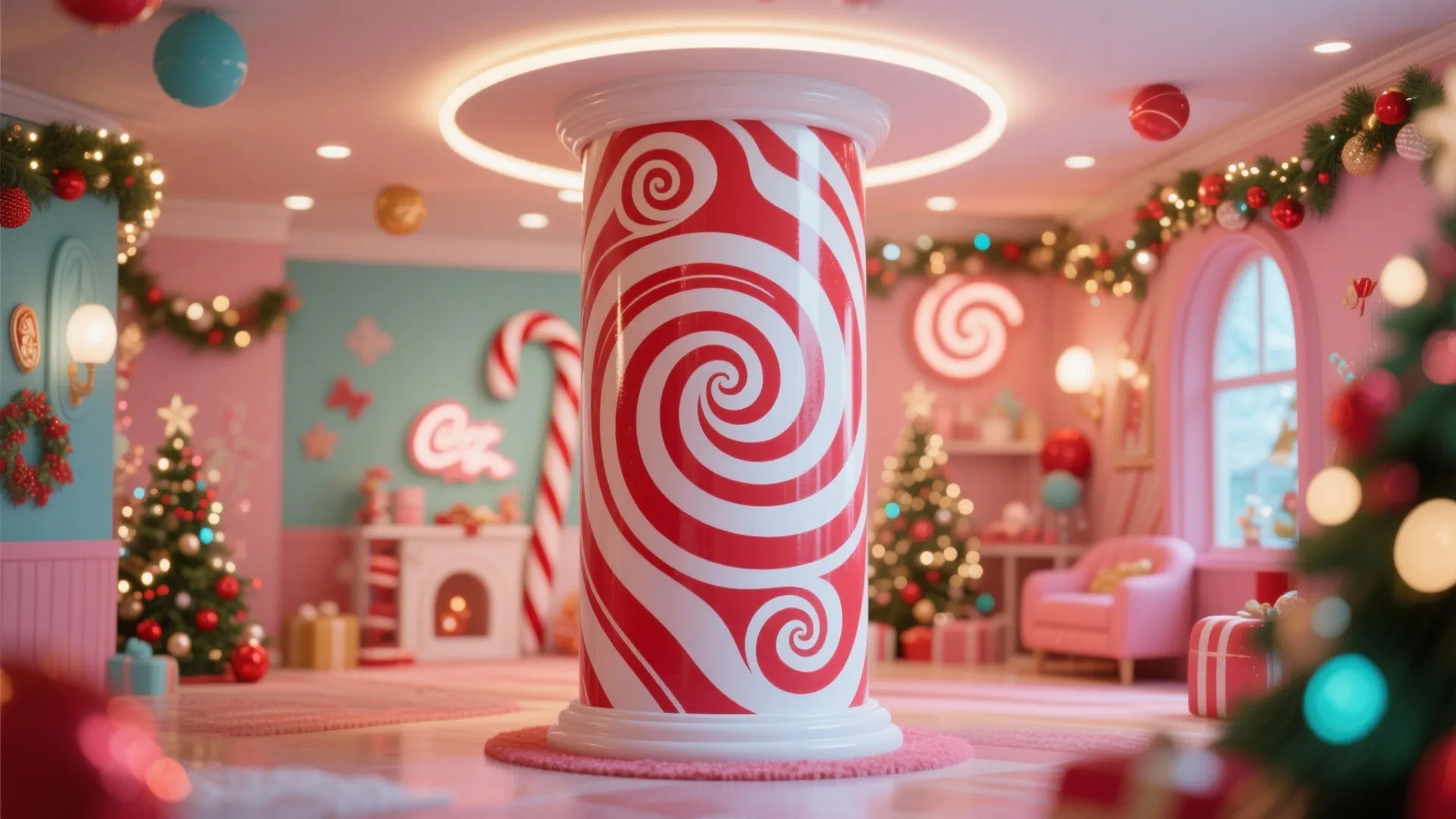 Tip 3: Candy Cane Paint Effect