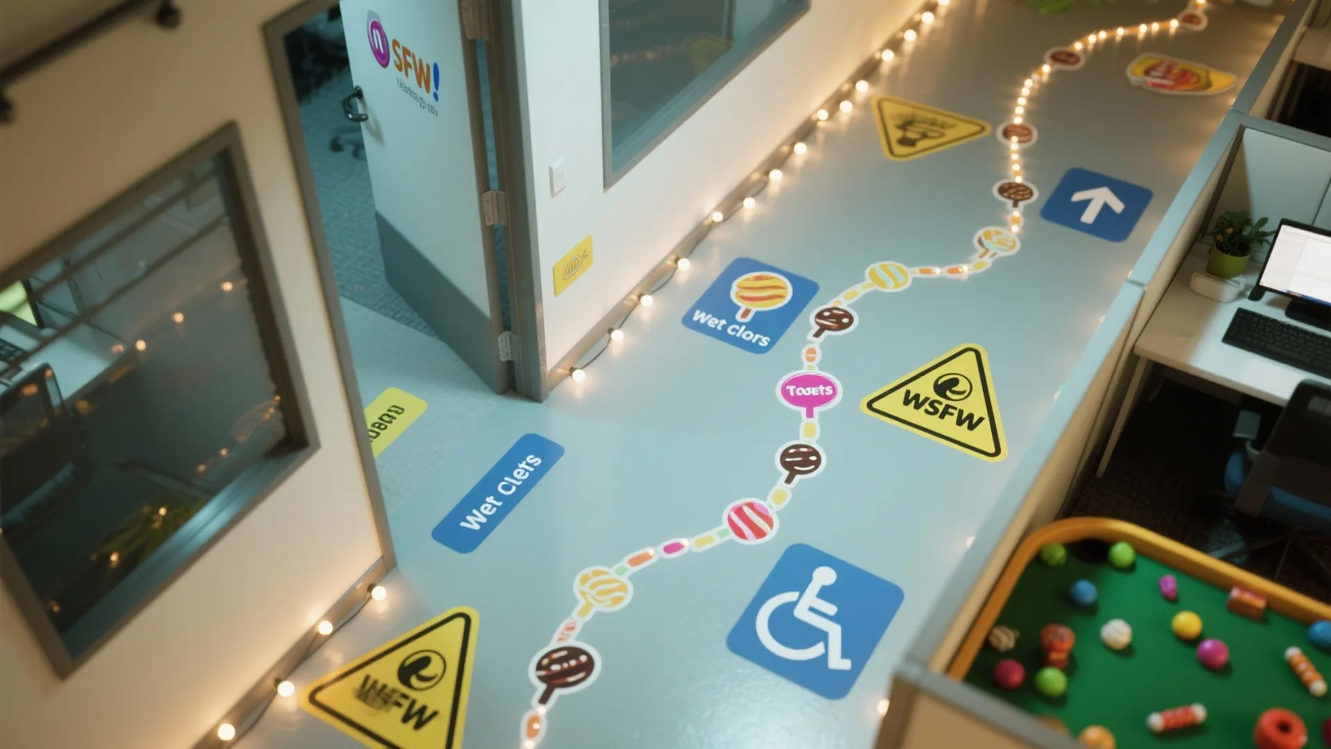 Candy Trail & Wayfinding