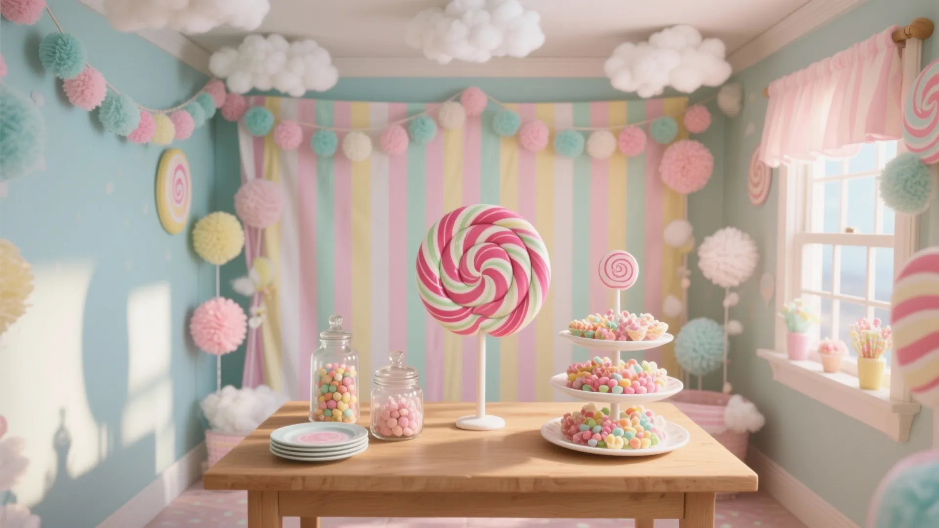 Handmade Candy Land Decorations DIY: 5 Sweet Ideas: Fun, small-space friendly DIY candy land decorations I actually made (and survived)