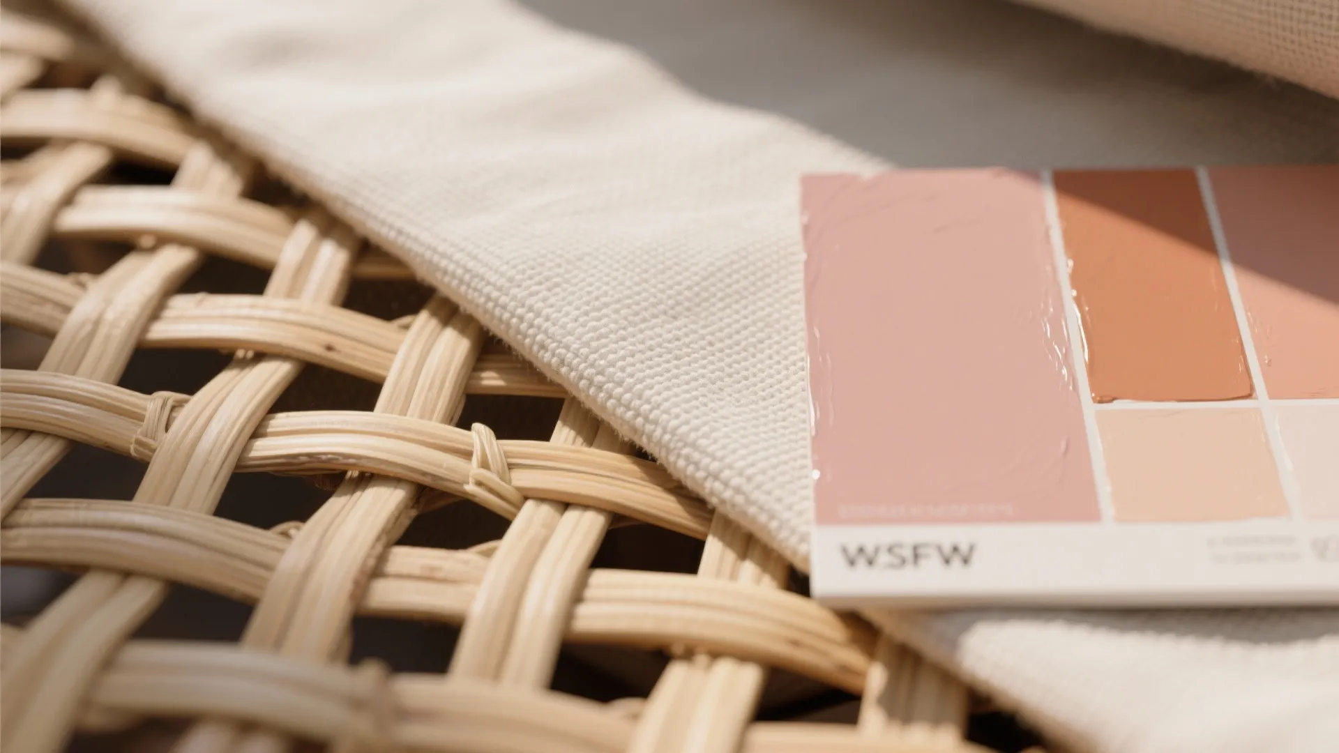 Heat-Smart Materials: Cotton, Cane, and Low-VOC Finishes