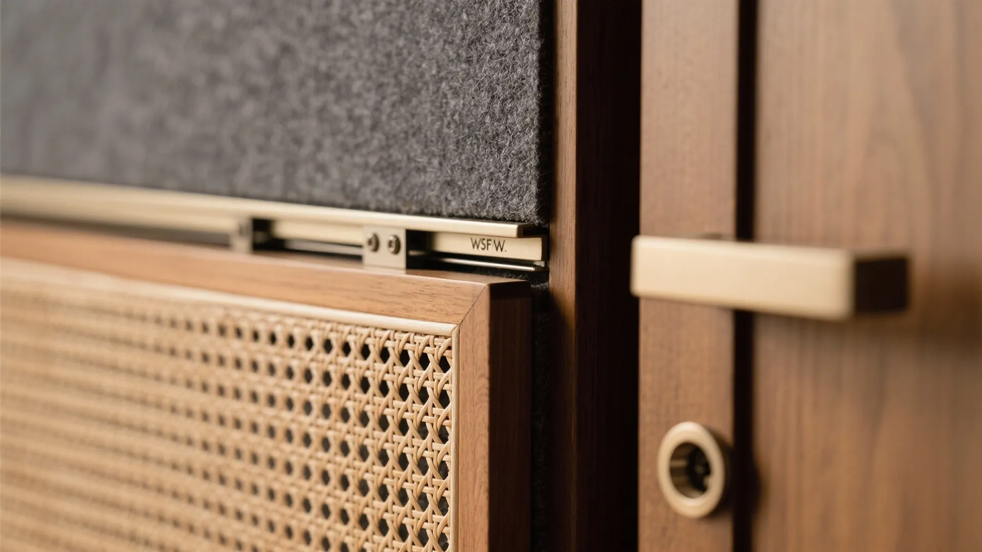 Pocket doors and acoustic panels for quiet rituals