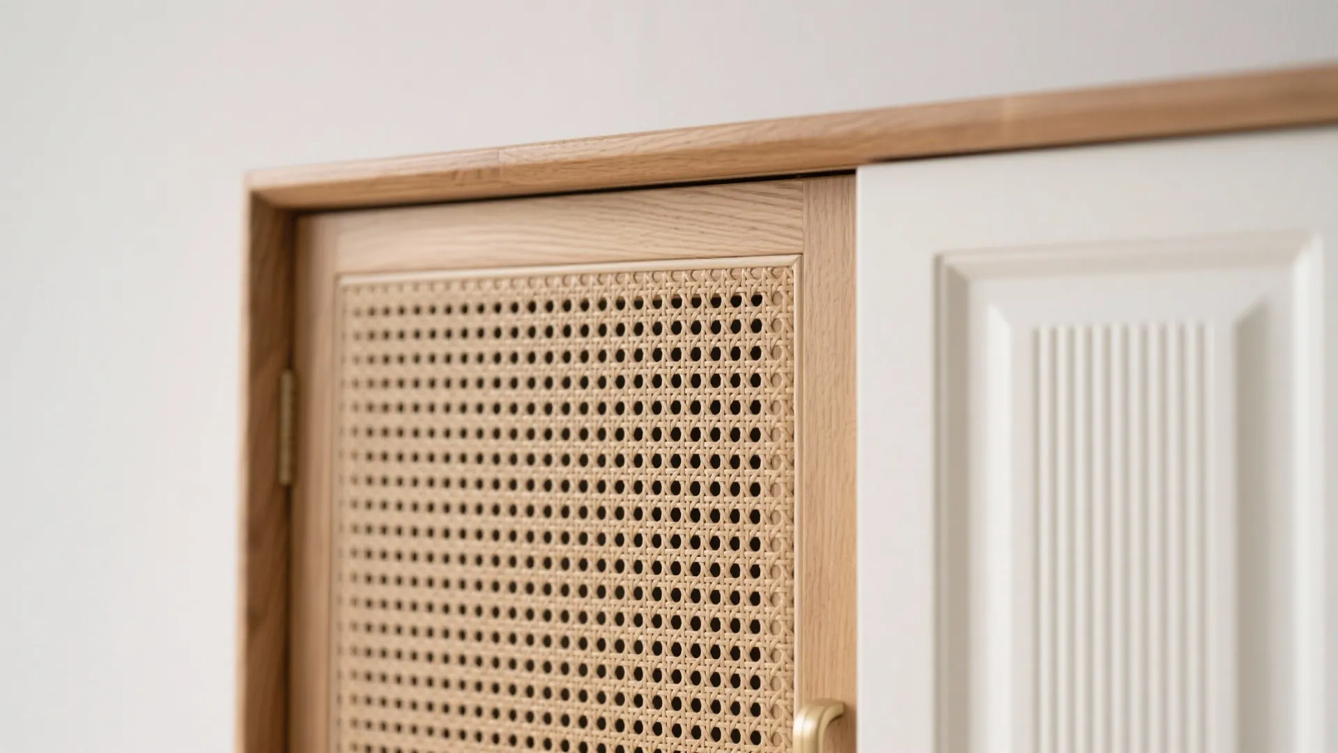 Minimalist Storage Wall for the Living–Dining