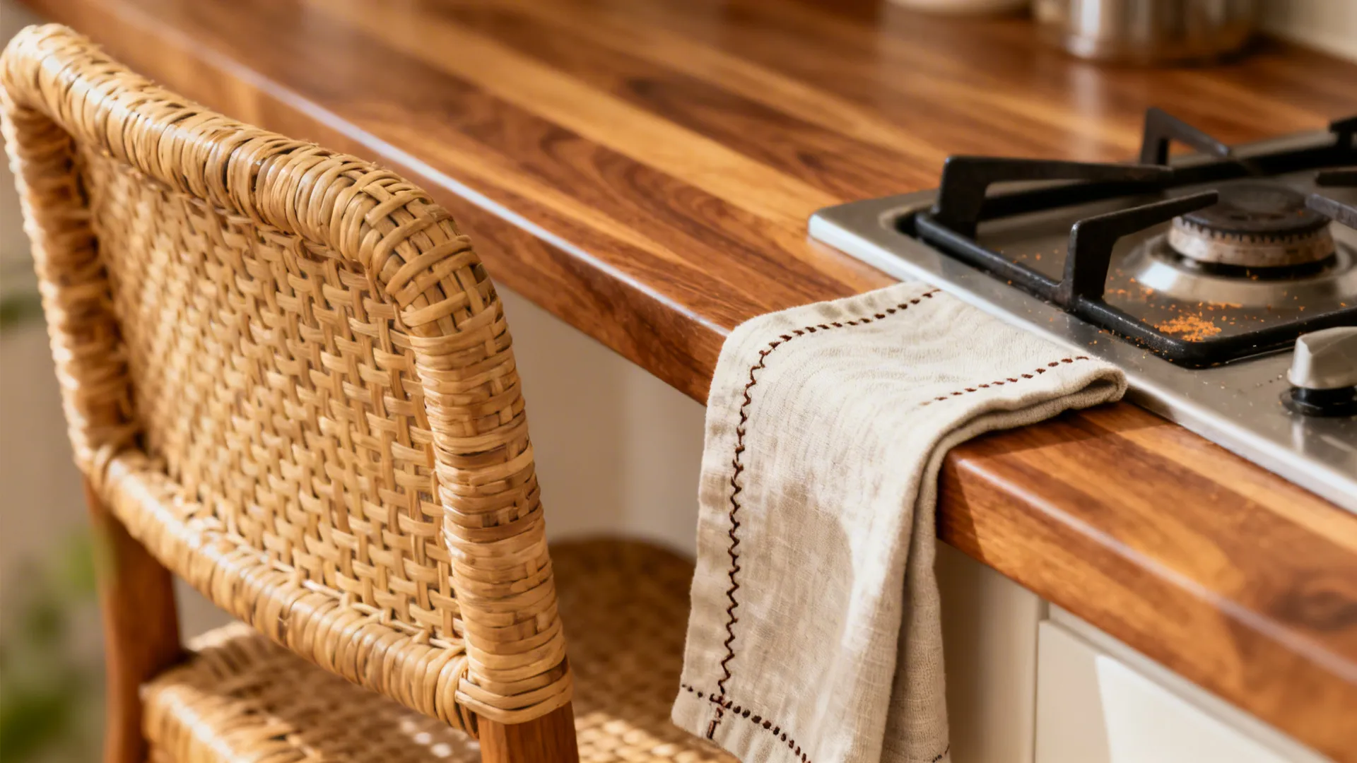 Warmth with Wood and Textiles (But Heat-Safe)