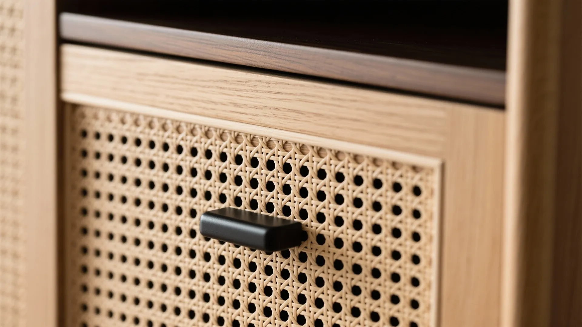 Warm wood tones and tactile layers that feel like home