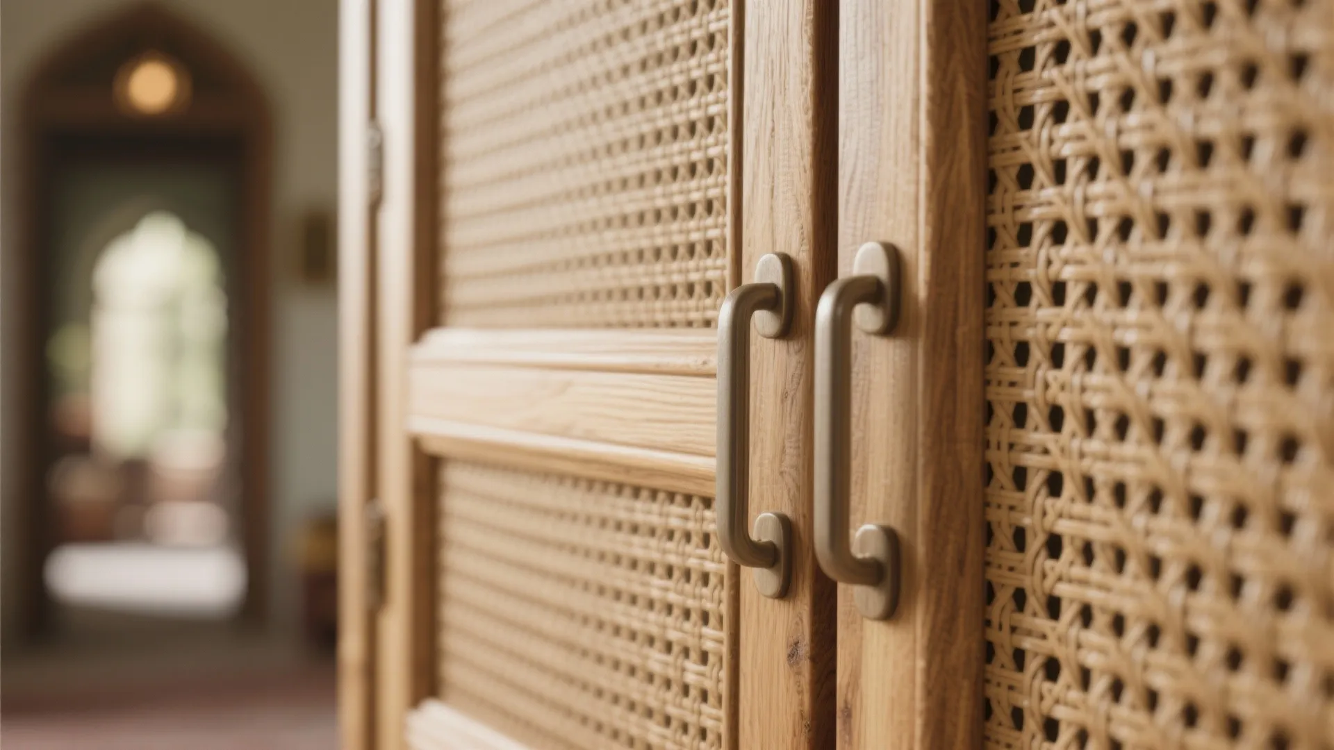 Minimalist storage with Indian character