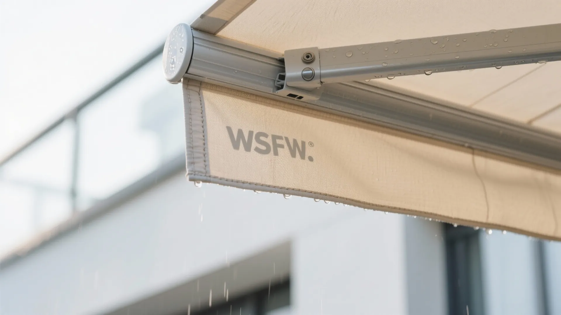 Retractable fabric canopy for flexible shade