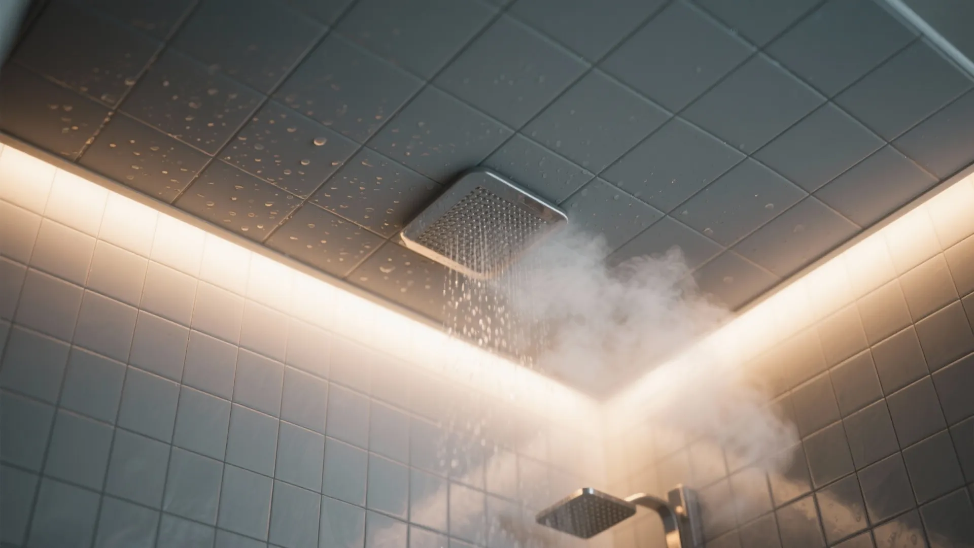 Tiled Canopies for Steam Showers and Wet Zones