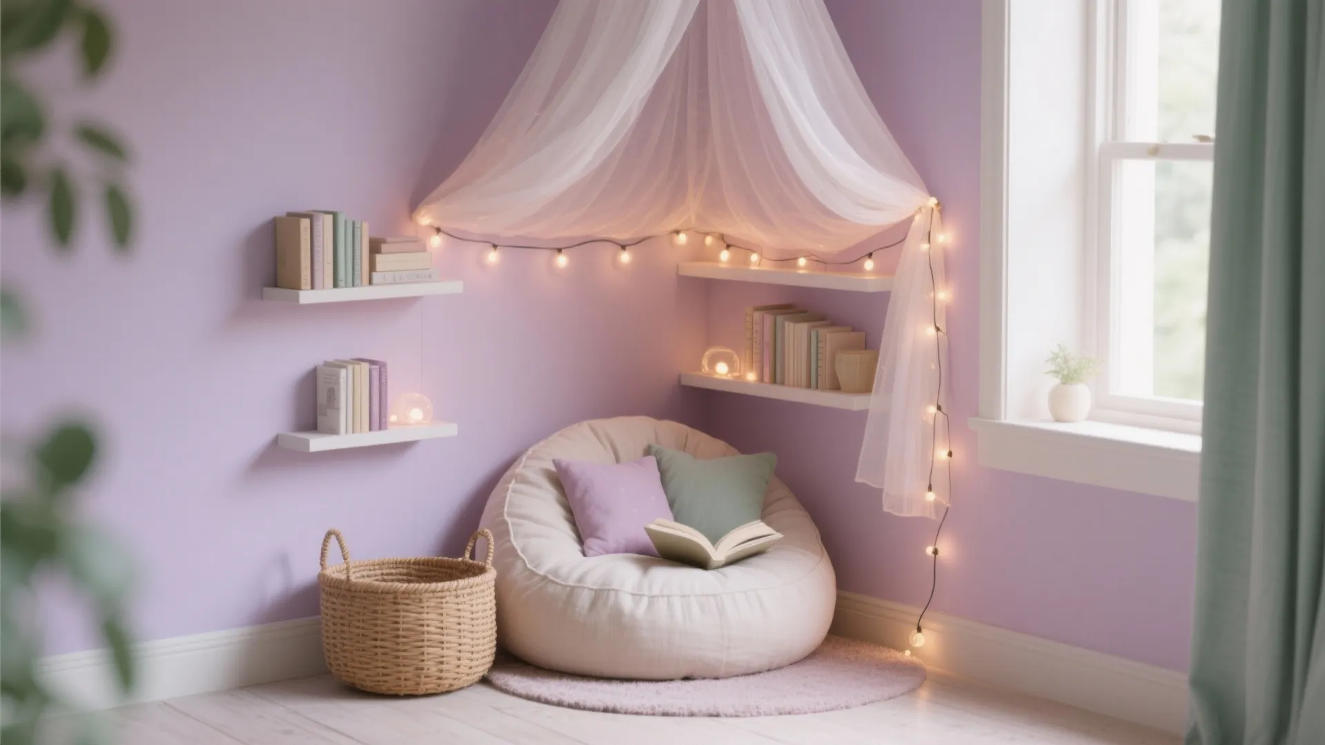 A Cozy Canopy Reading Nook