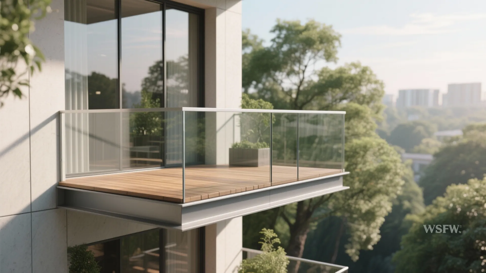 Cantilevered Corners for Views Without Columns