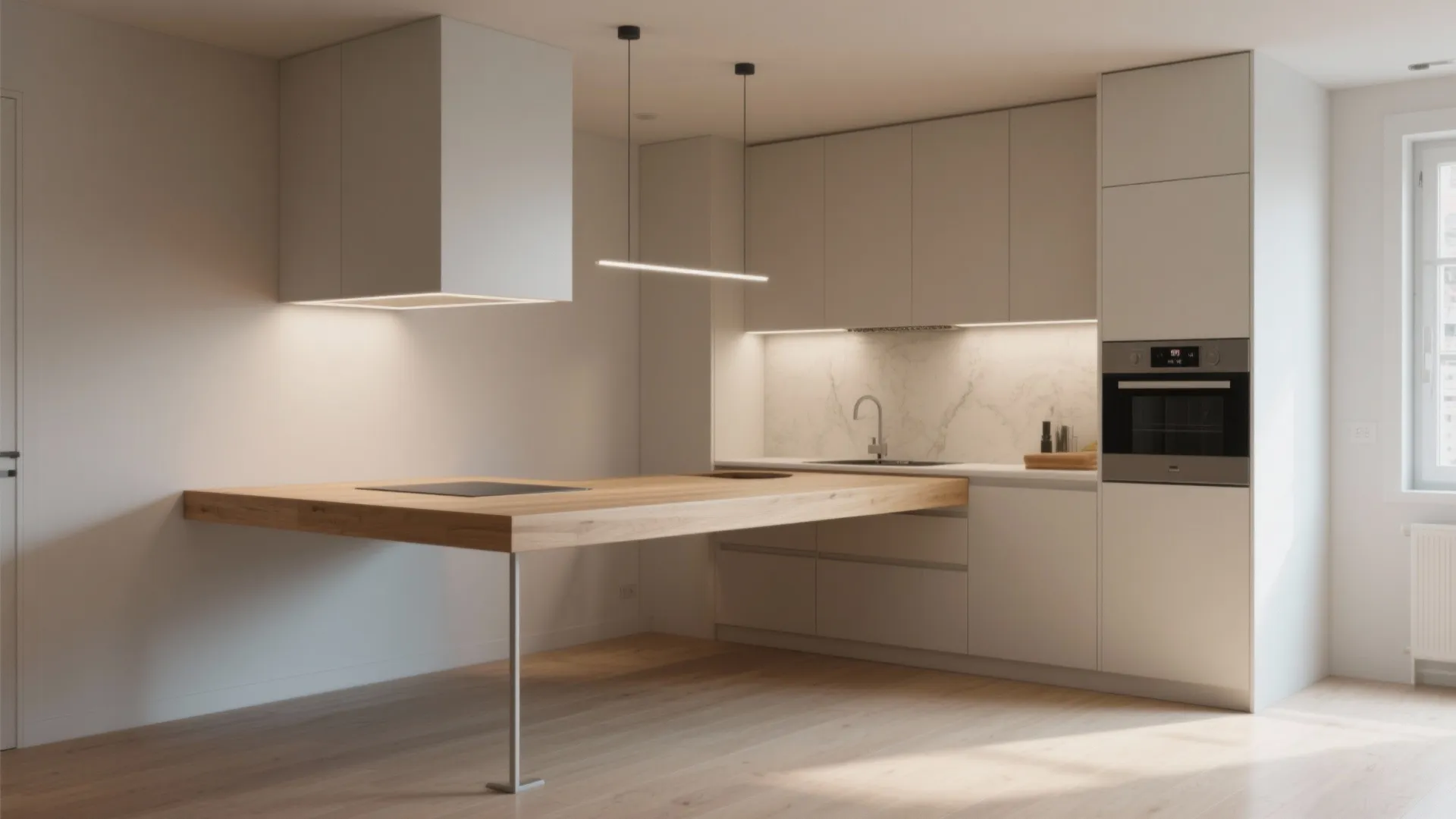 3. Floating or Cantilevered Peninsula