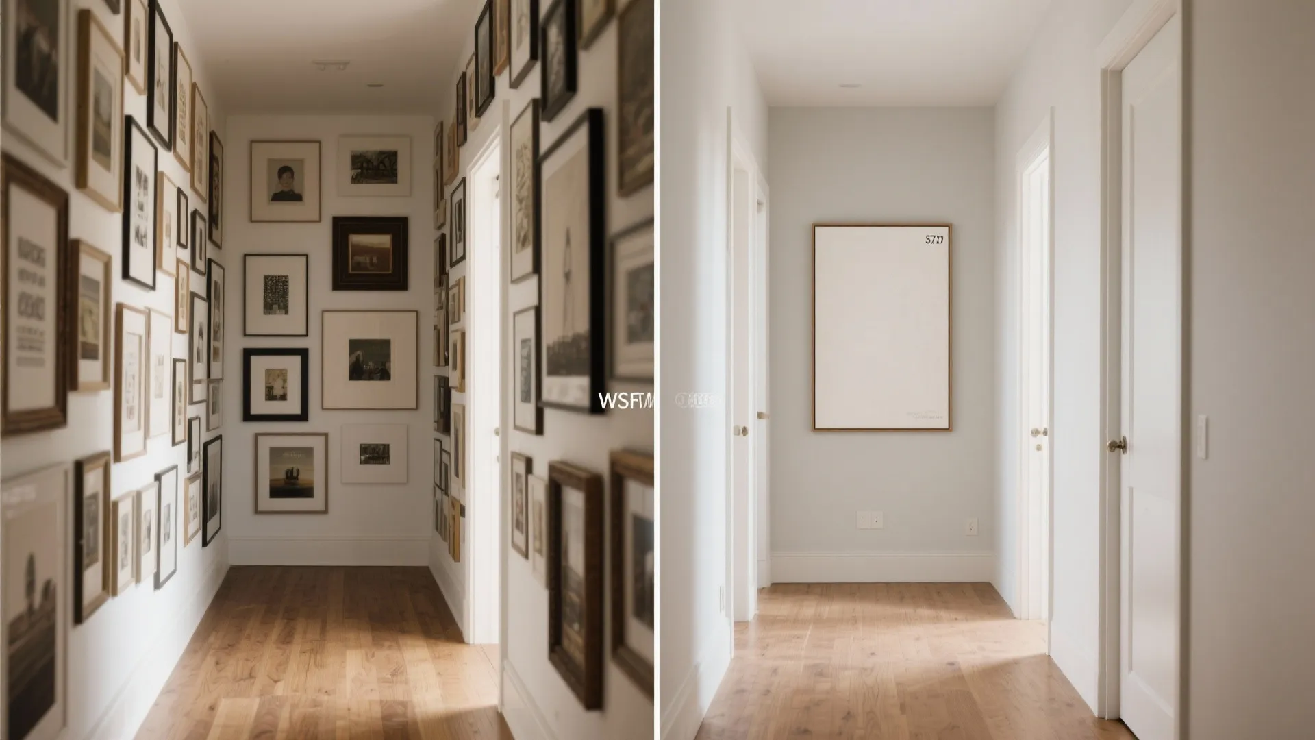 One Big Statement: Oversized Canvas in a Tight Space