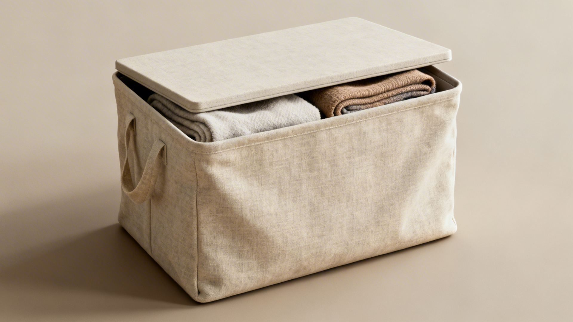 Blanket Basket for Living Room with Lid — 5 Ideas