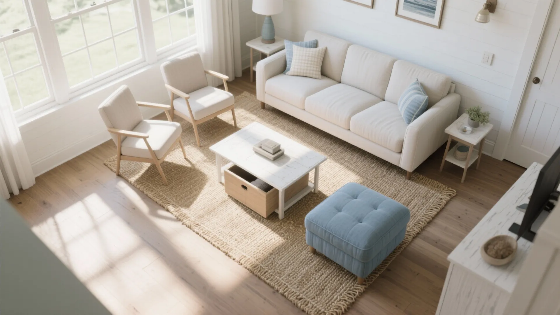 Light, Low, and Layered Seating