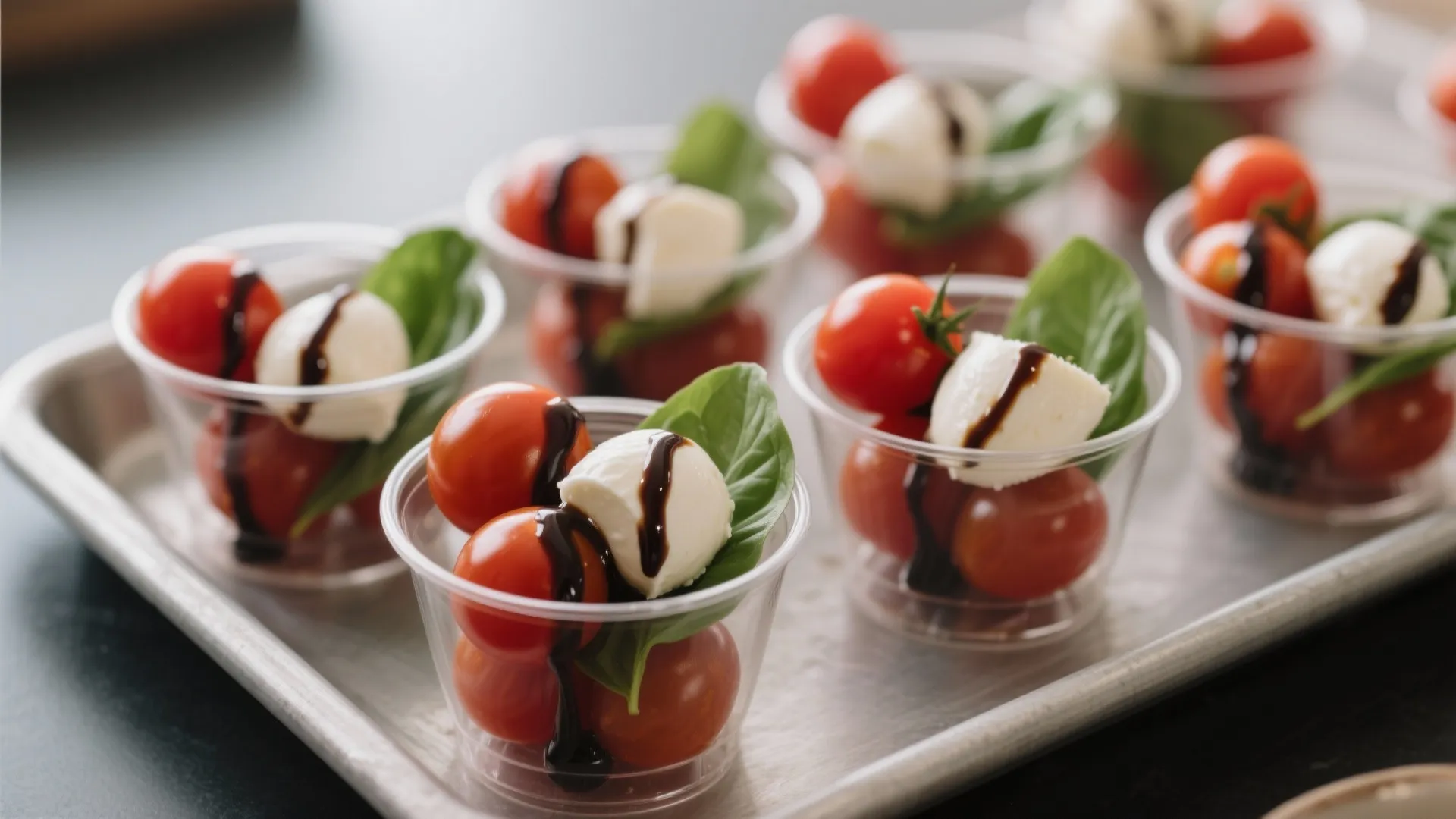 5. Caprese Salad Cups