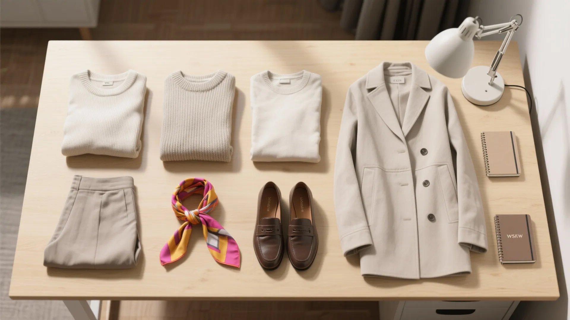1. Capsule Wardrobe for the Desk