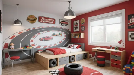 5 Car-Themed Bedroom Ideas