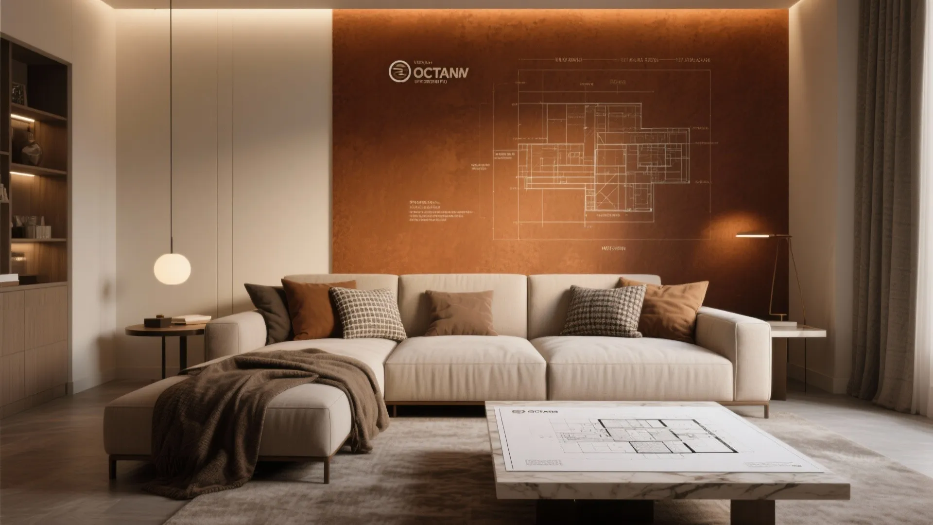 3. Caramel Accent for Depth