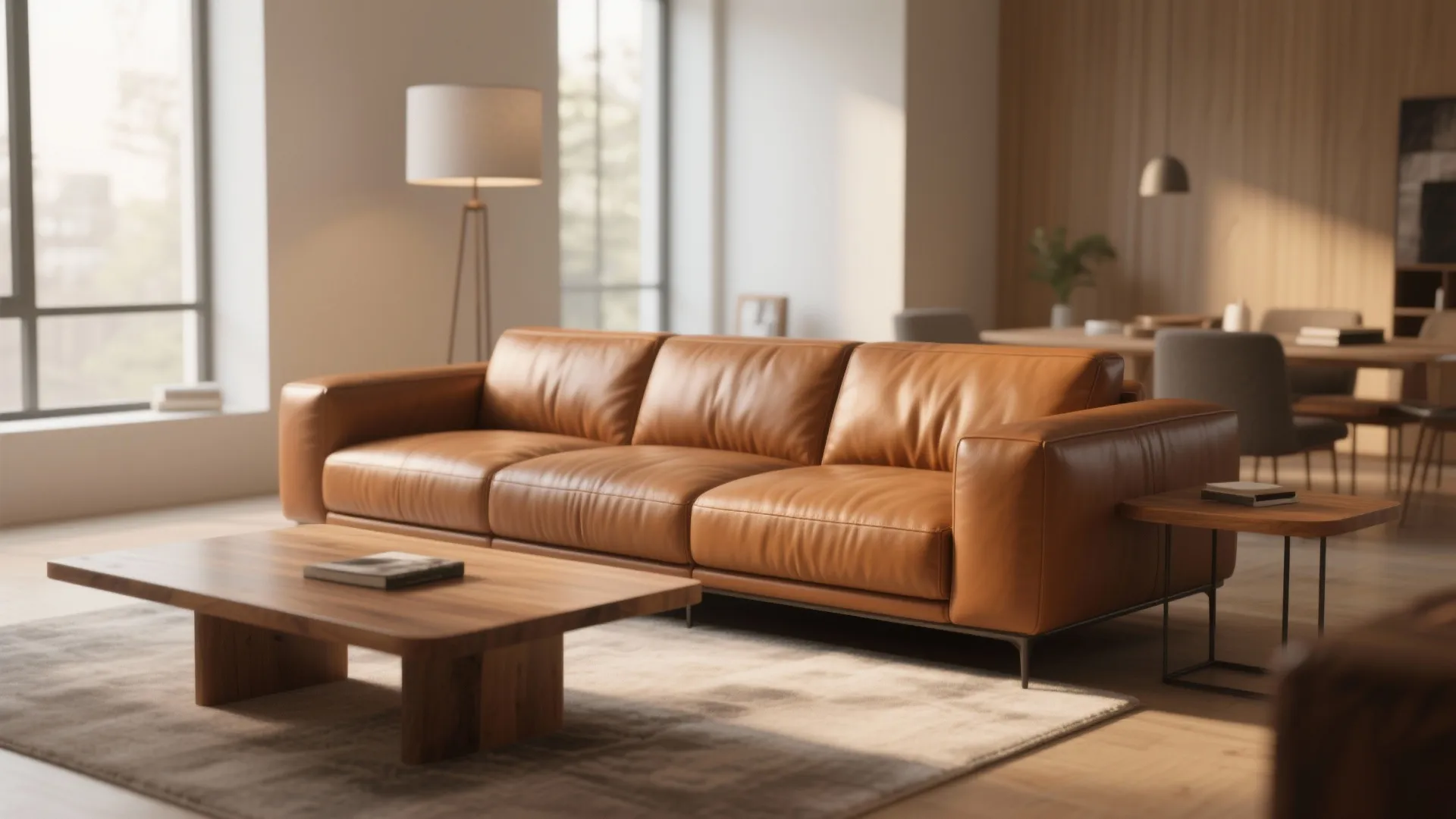 Warm Leather Sofas