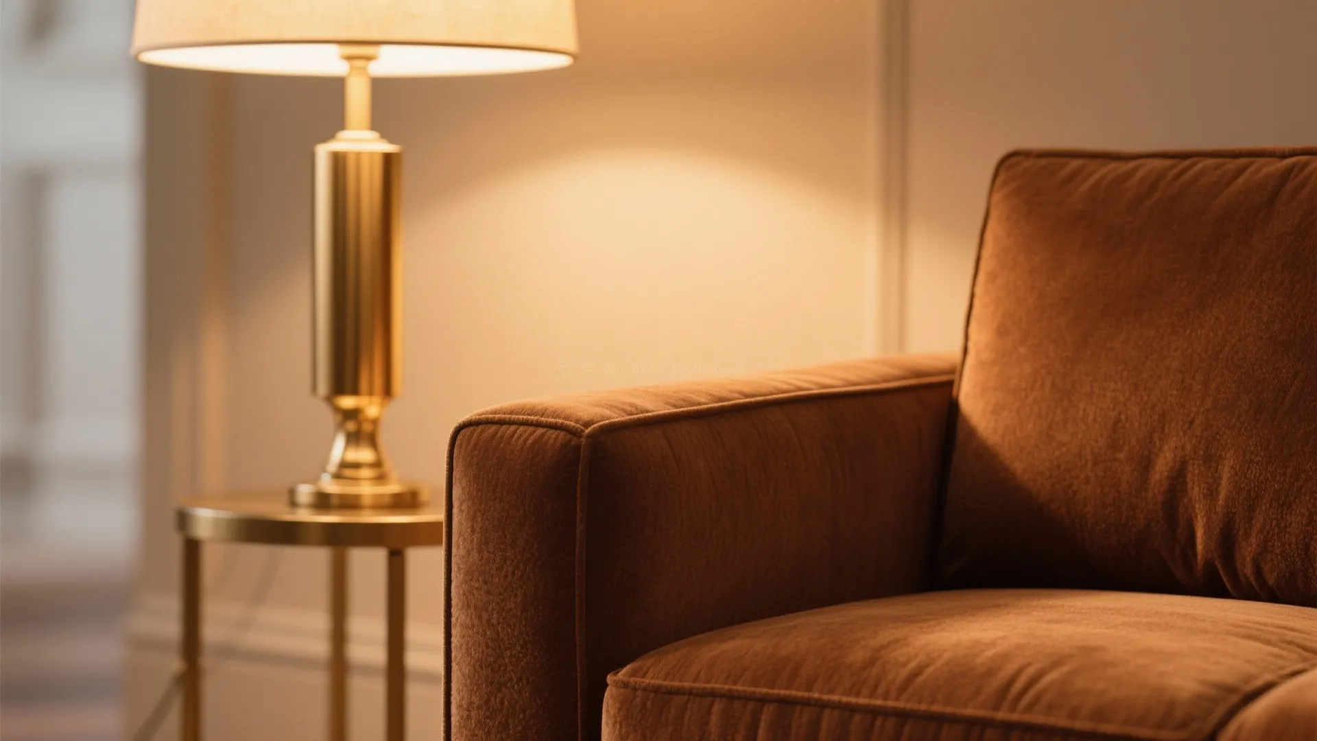 7. Warm Metallic Accents