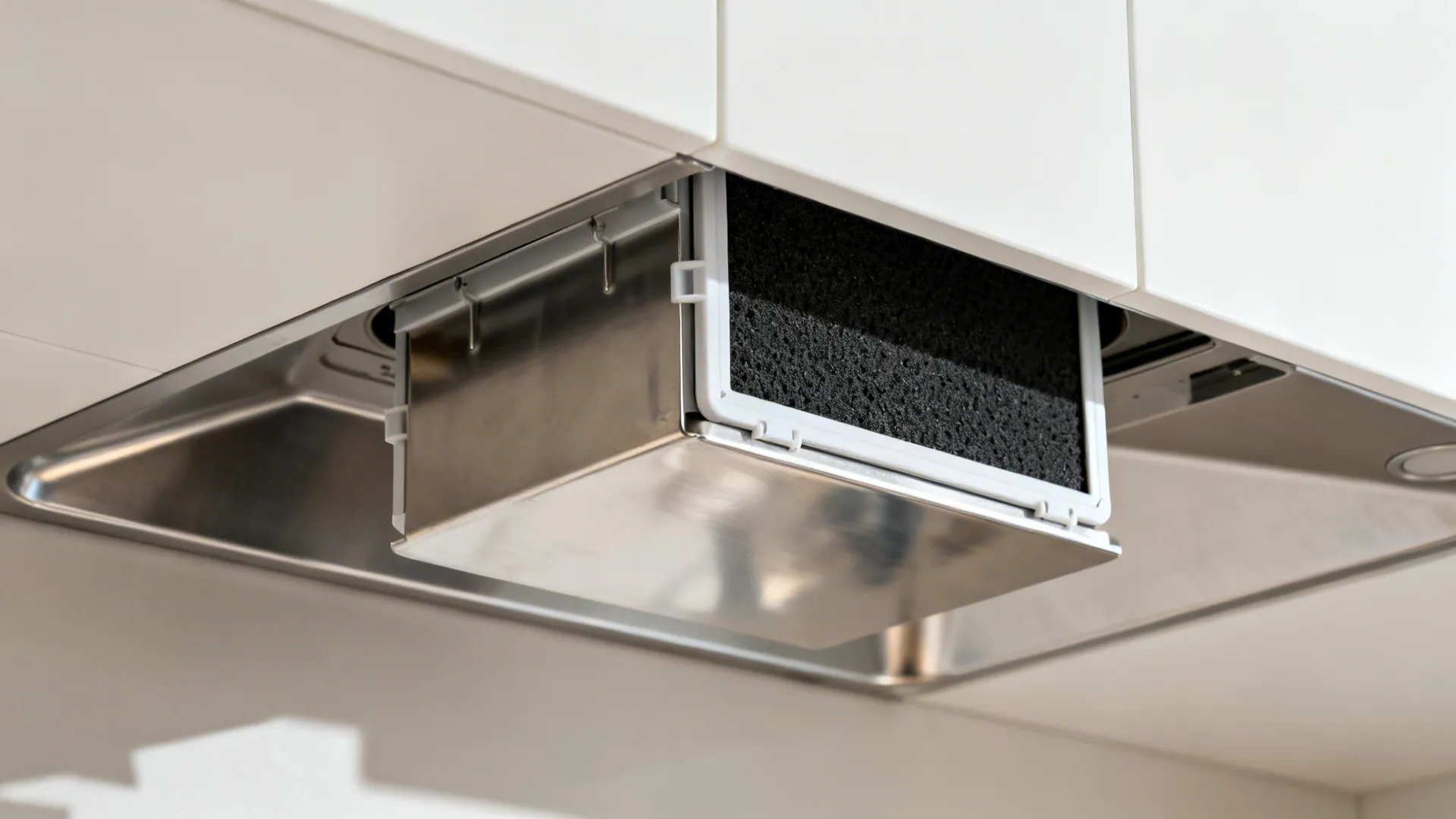 Recirculating hood plus side-assist duct for partial exhaust