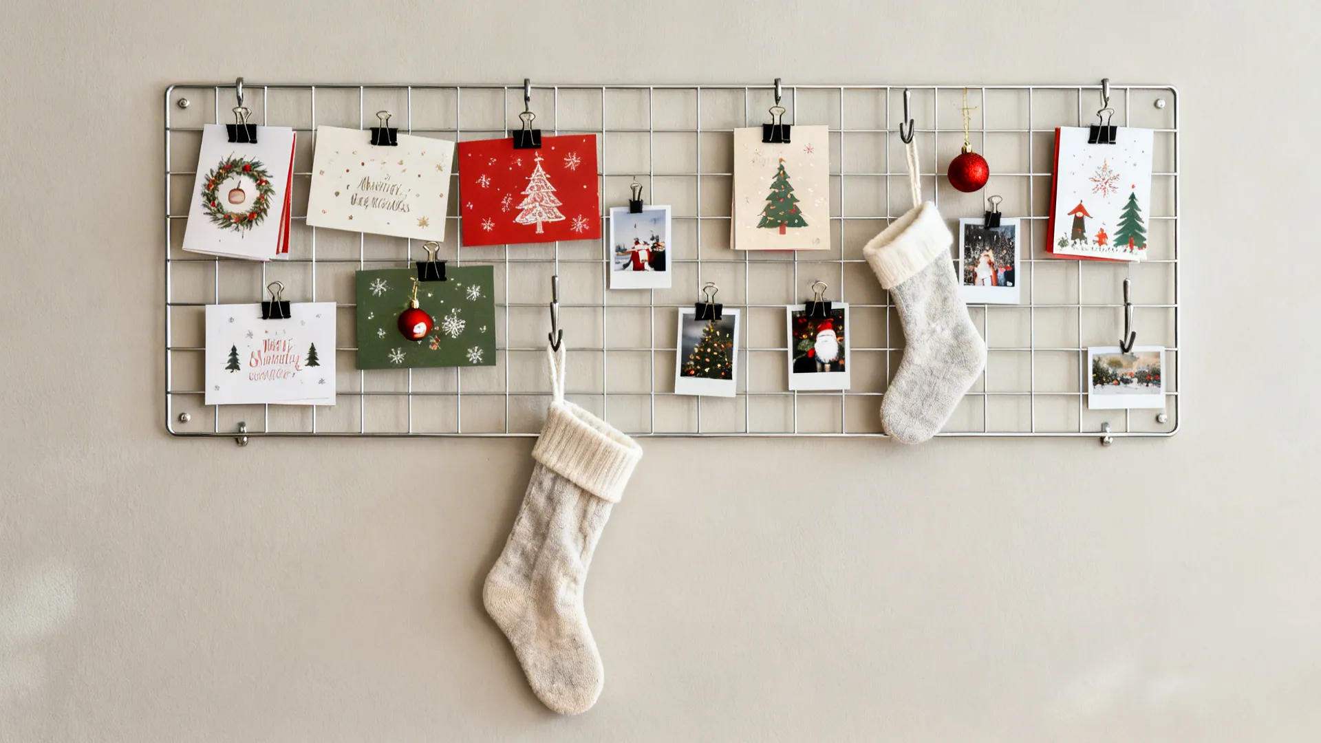4. DIY Card Display Grid