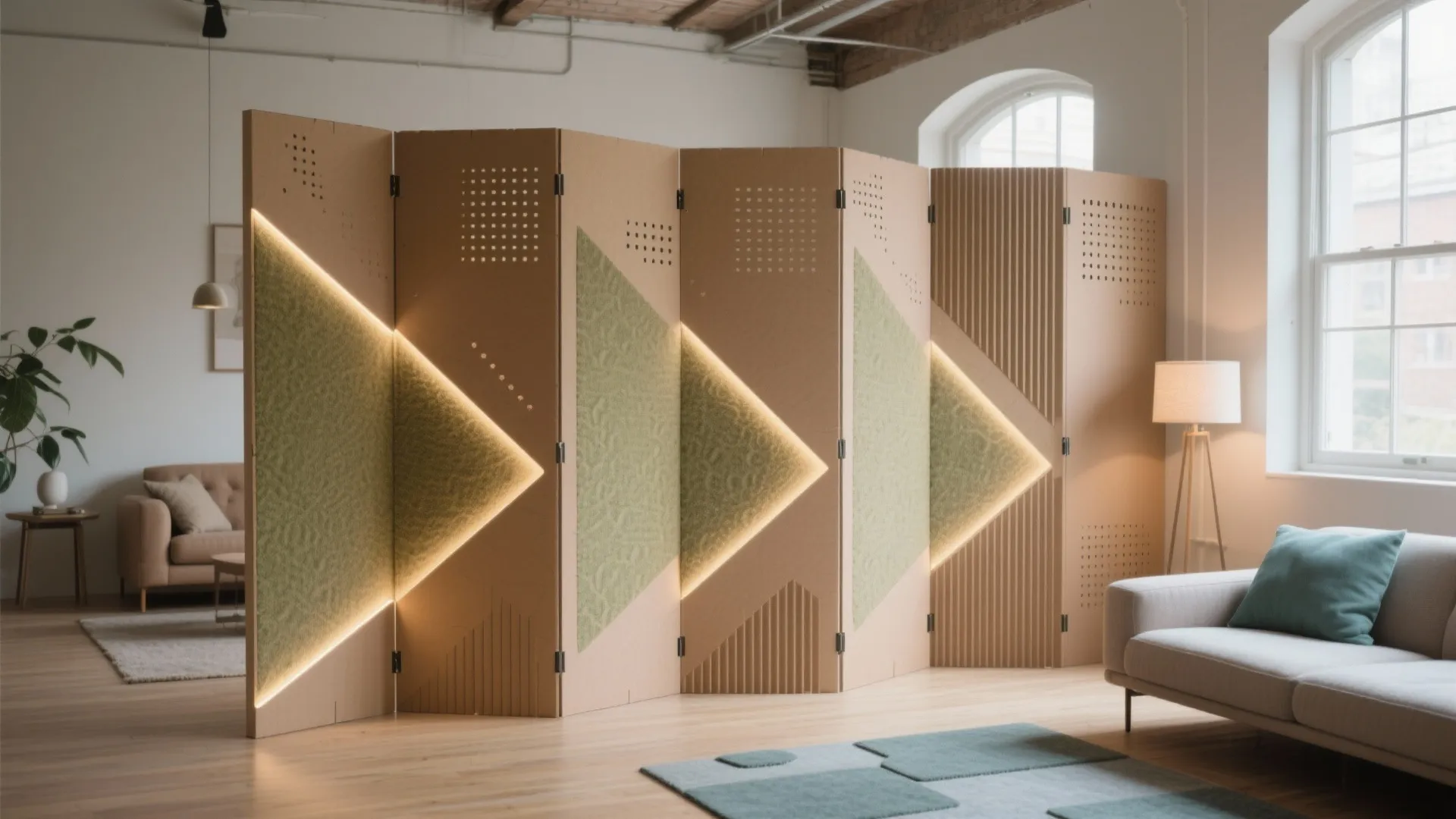Cardboard Room Divider DIY: Create Stylish Spaces Easily: Fast-Track Guide to Building Your Own Cardboard Privacy Screen in Minutes