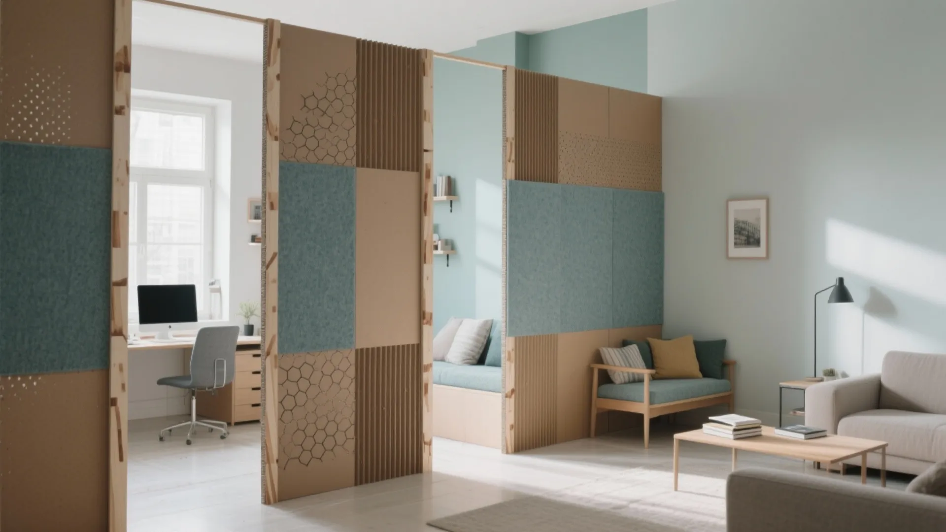 DIY Room Divider Cardboard: Creative Space Solutions