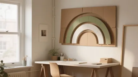 5 Cardboard Designs for Wall: Smart Small-Space Ideas