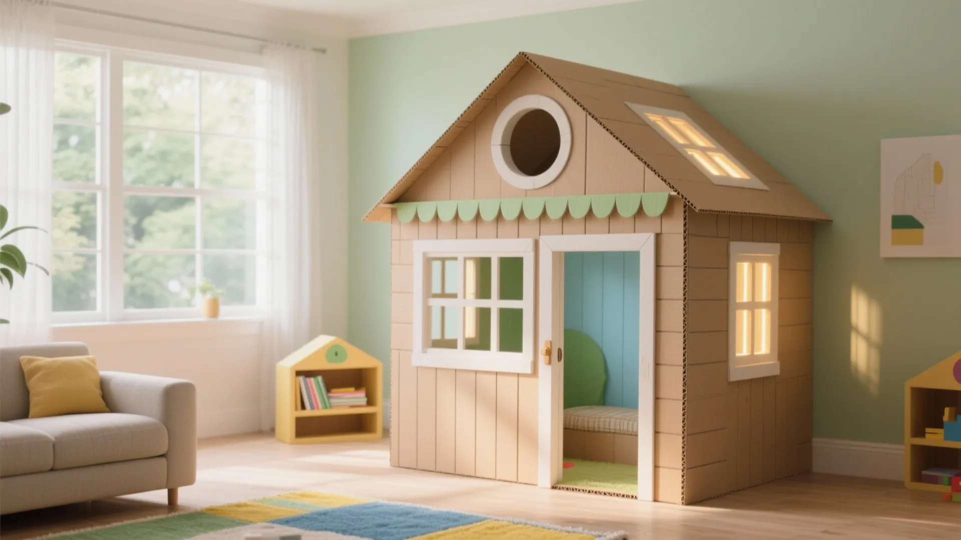 DIY Cardboard Houses: Easy Guide for Creative Home Projects: Fast-Track Guide to Building Your Own Cardboard House in Minutes