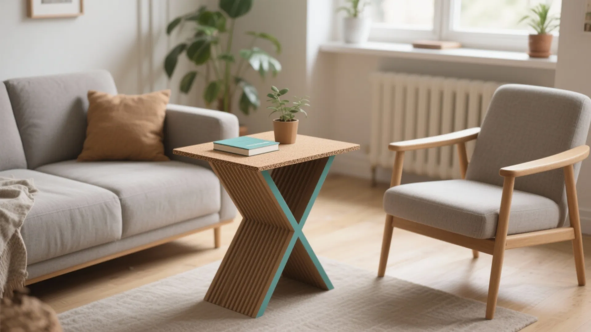 DIY Cardboard Table: Creative Guide for Small Spaces: 1 Minute to Build a Sturdy, Stylish Table from Cardboard—Save Time!