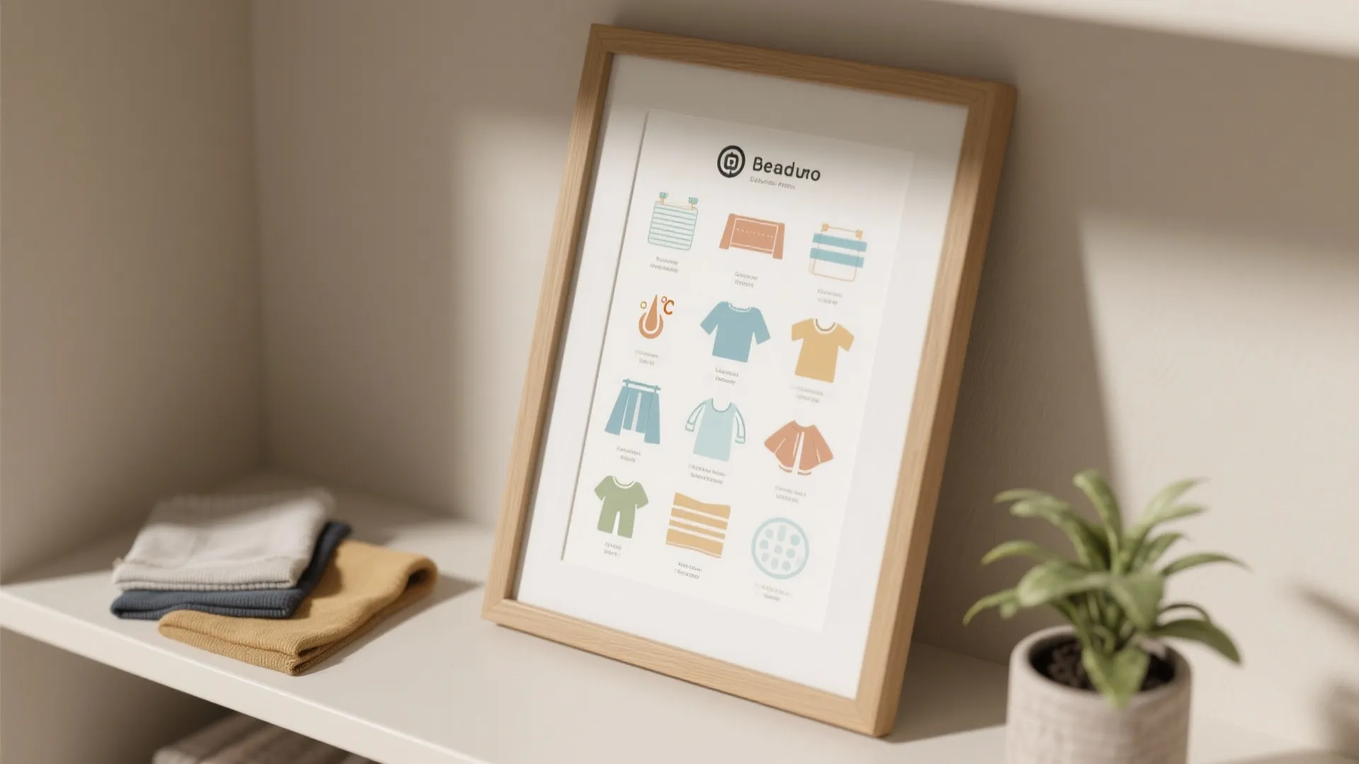 5. Illustrated Care Instruction Chart