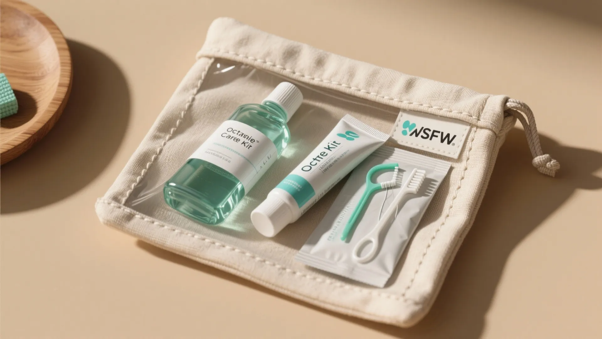 1. Practical Care Kits (mini toothpaste + floss)