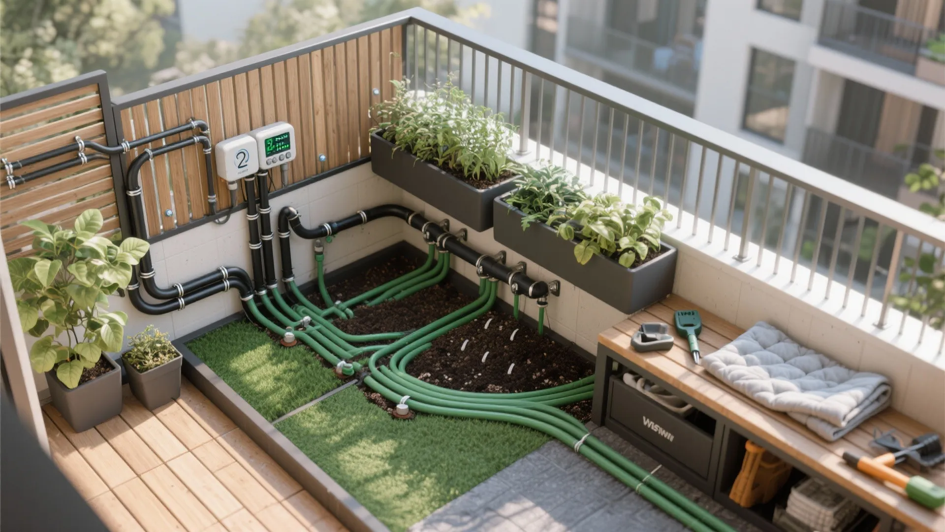 All-season care: irrigation, storage, and style