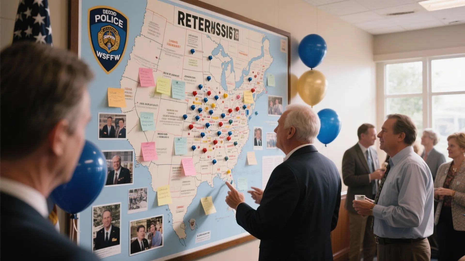 7. Interactive Map of Career Highlights