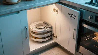 Smart Corner Kitchen Storage Solution