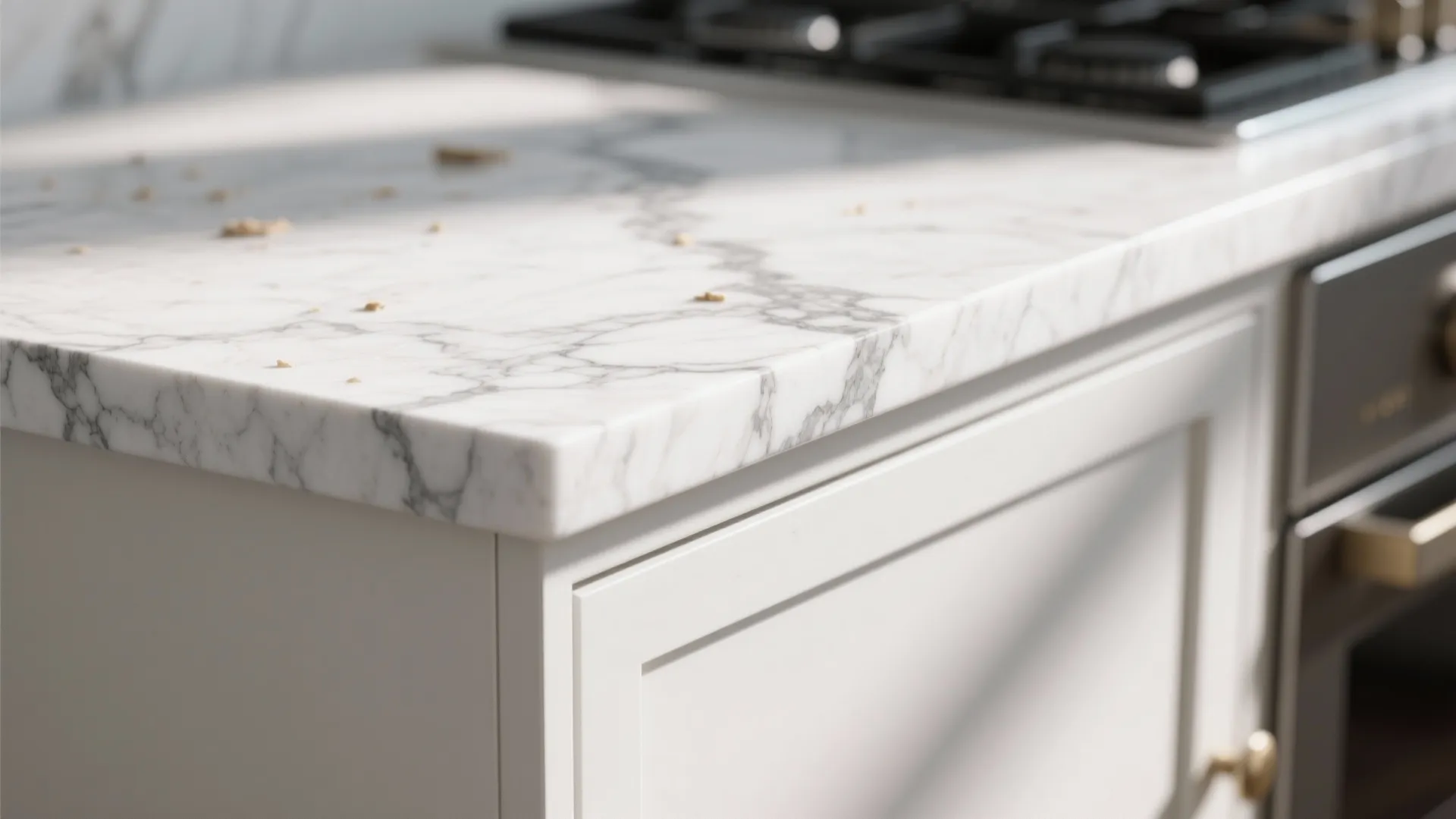 1. Classic Carrara Marble Look